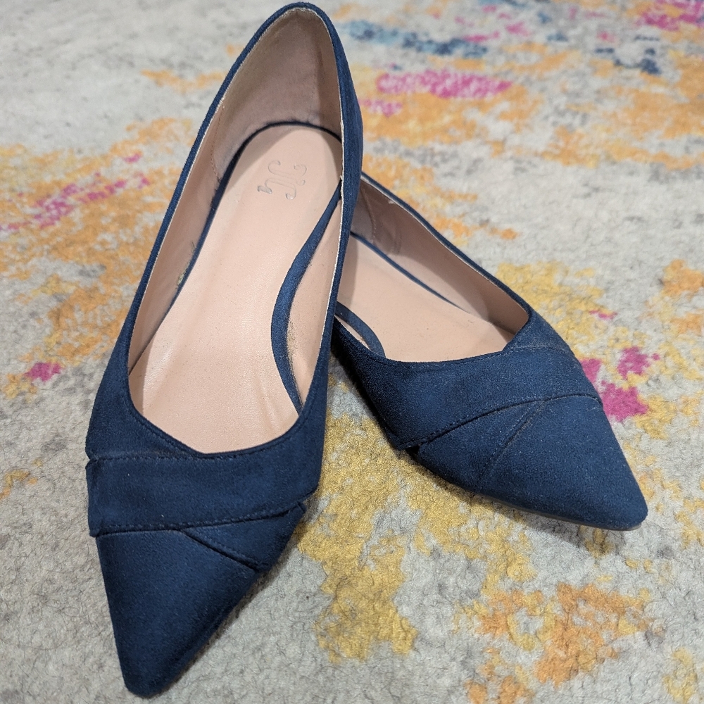 Faux Suede Flats